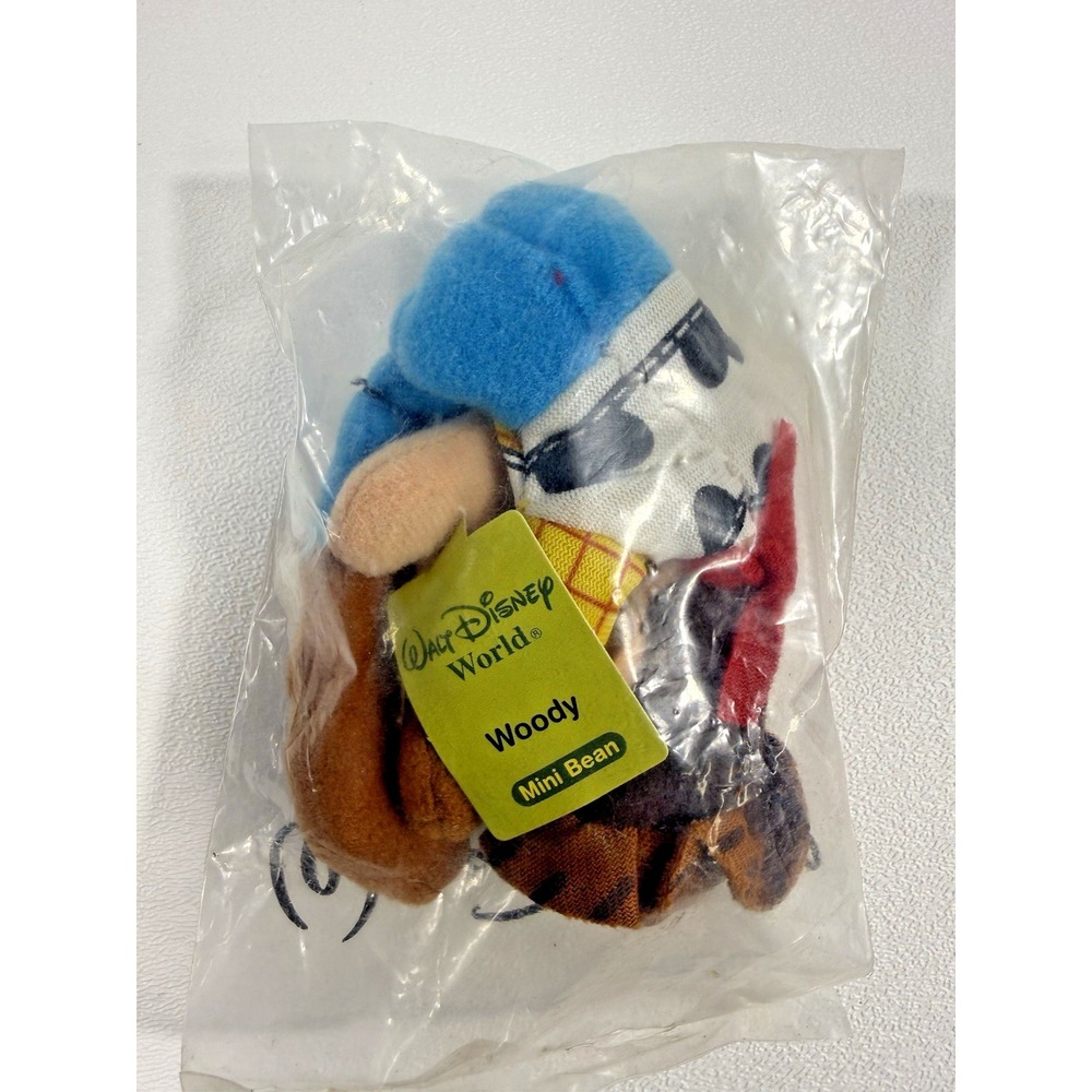 Disney Pixar Toy Story Woody Kellogg's Mini Bean Plush Toy NEW Rare Collectible
